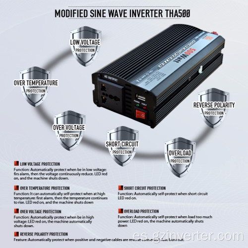 Backup Power Inverter 220V Power Inverters Converters